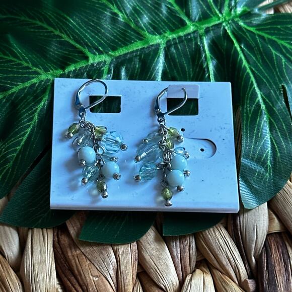 BOGO FREE BEADED LEVER-BACK EARRINGS - Picture 1 of 3